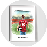 Gepersonaliseerde Sport Posters