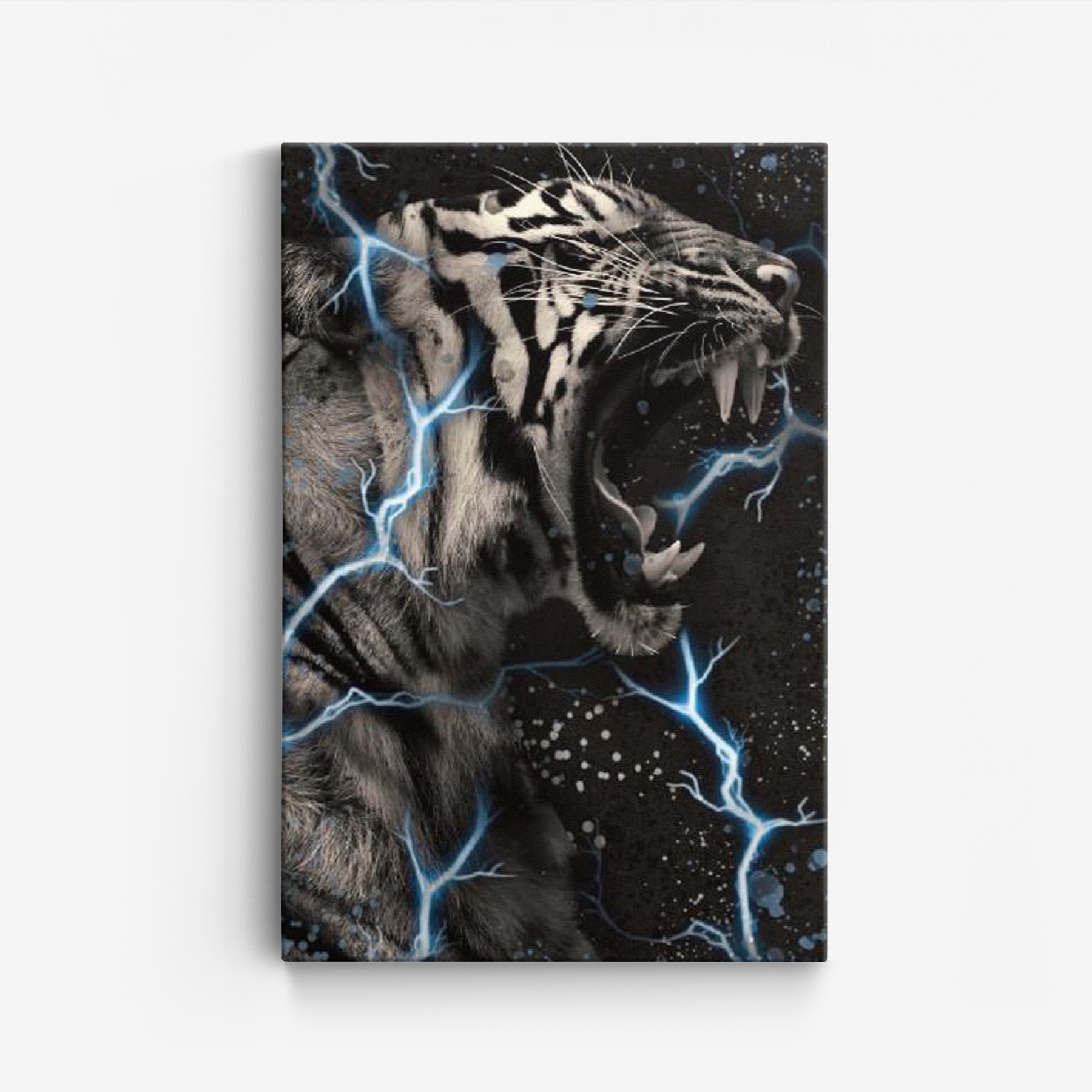 Canvas  -  Brullende Tijger