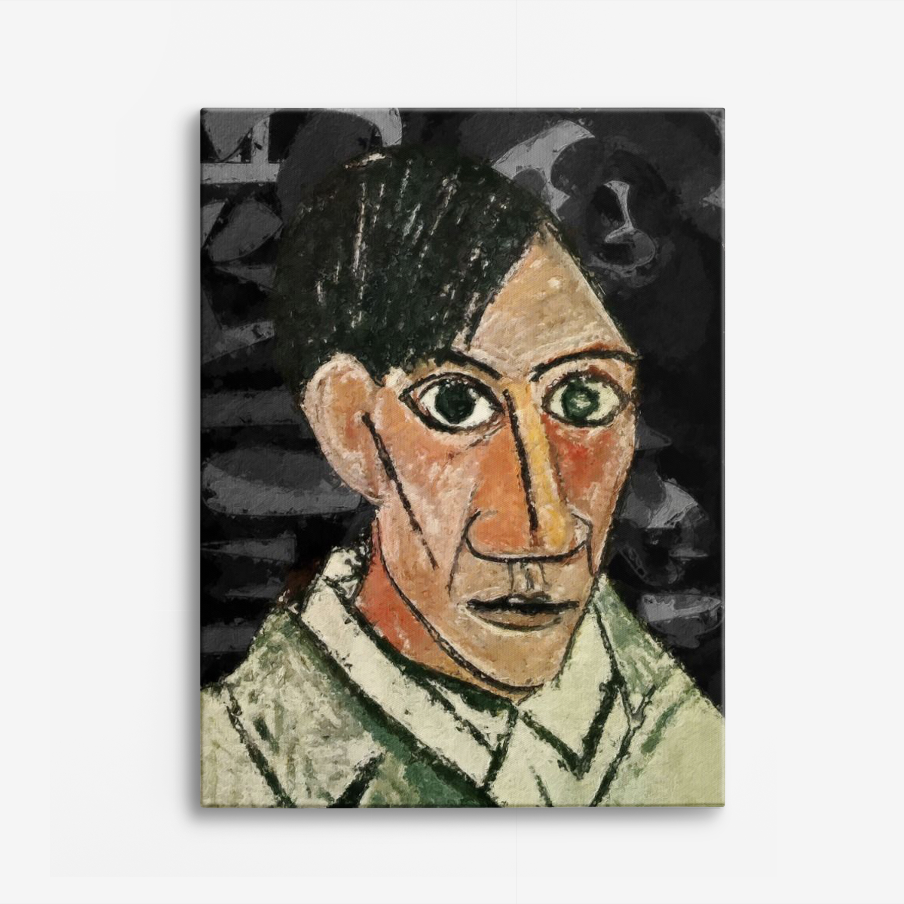 Canvas – Picasso's Kubisme Kunst / Zelfportret