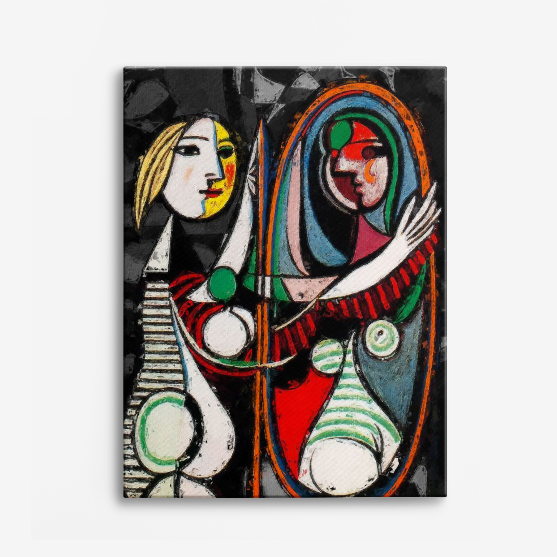 Canvas – Picasso’s / Marie-Therese Walter / Meisje voor een spiegel