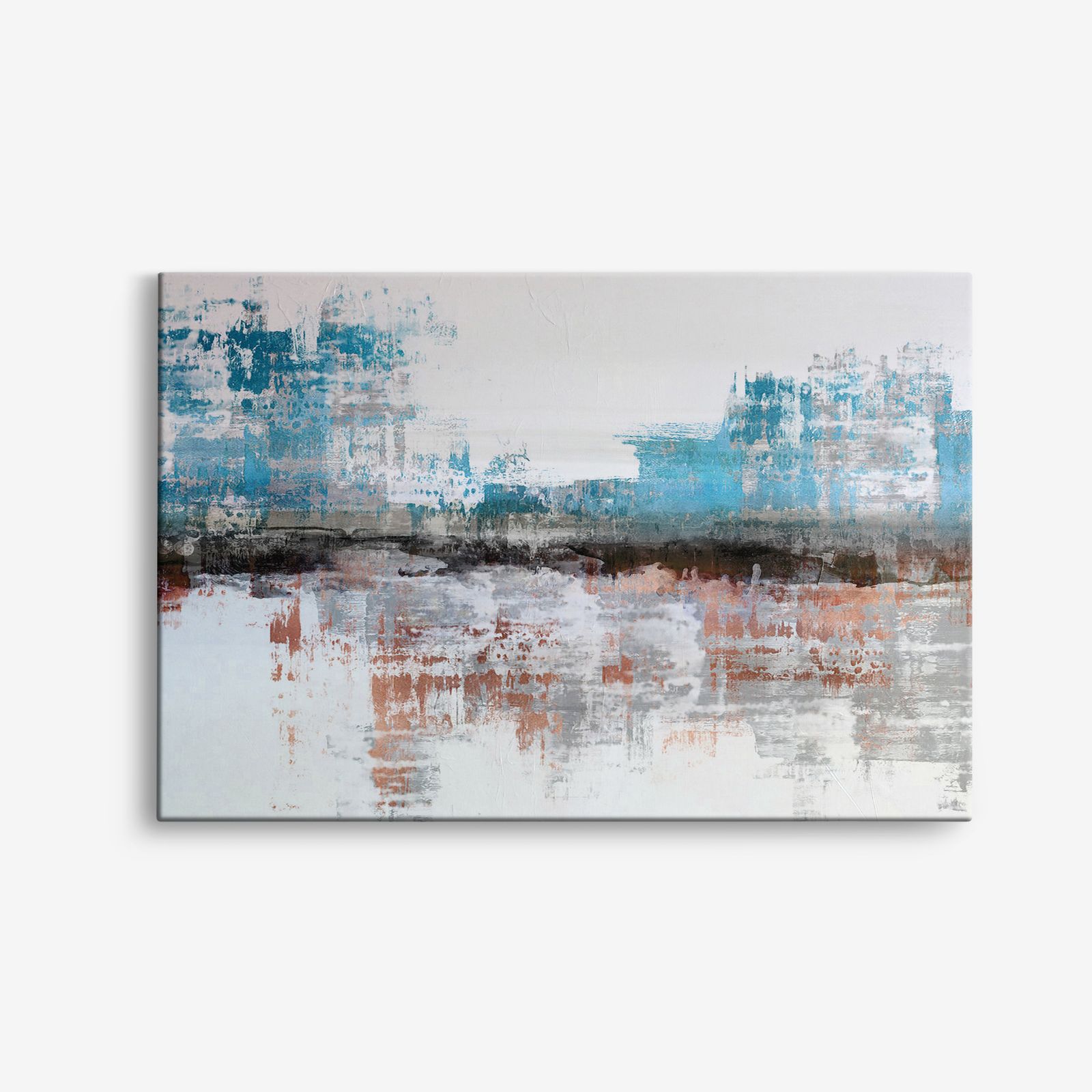 Abstract Landschap Canvas