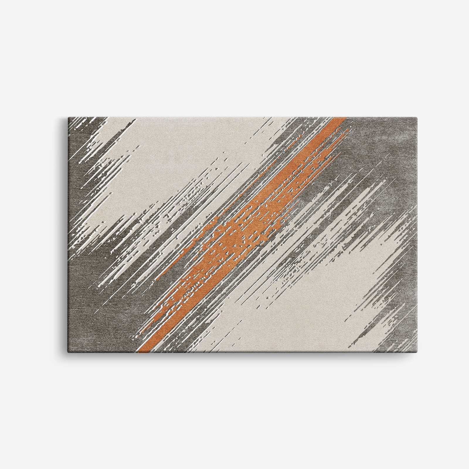 Abstracte Penseelstreken Canvas
