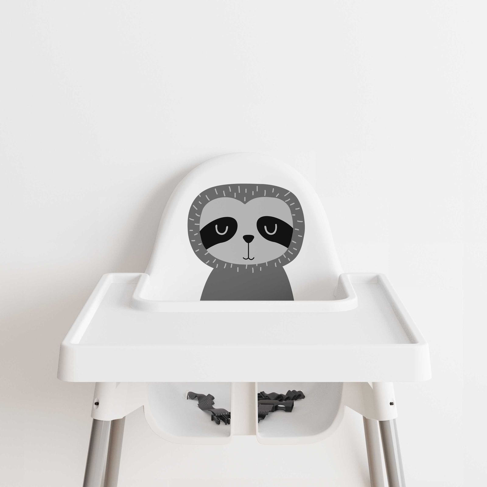 Zelfklevend Sticker – Antilop Kinderstoel Sticker / Luiaard Ontwerp