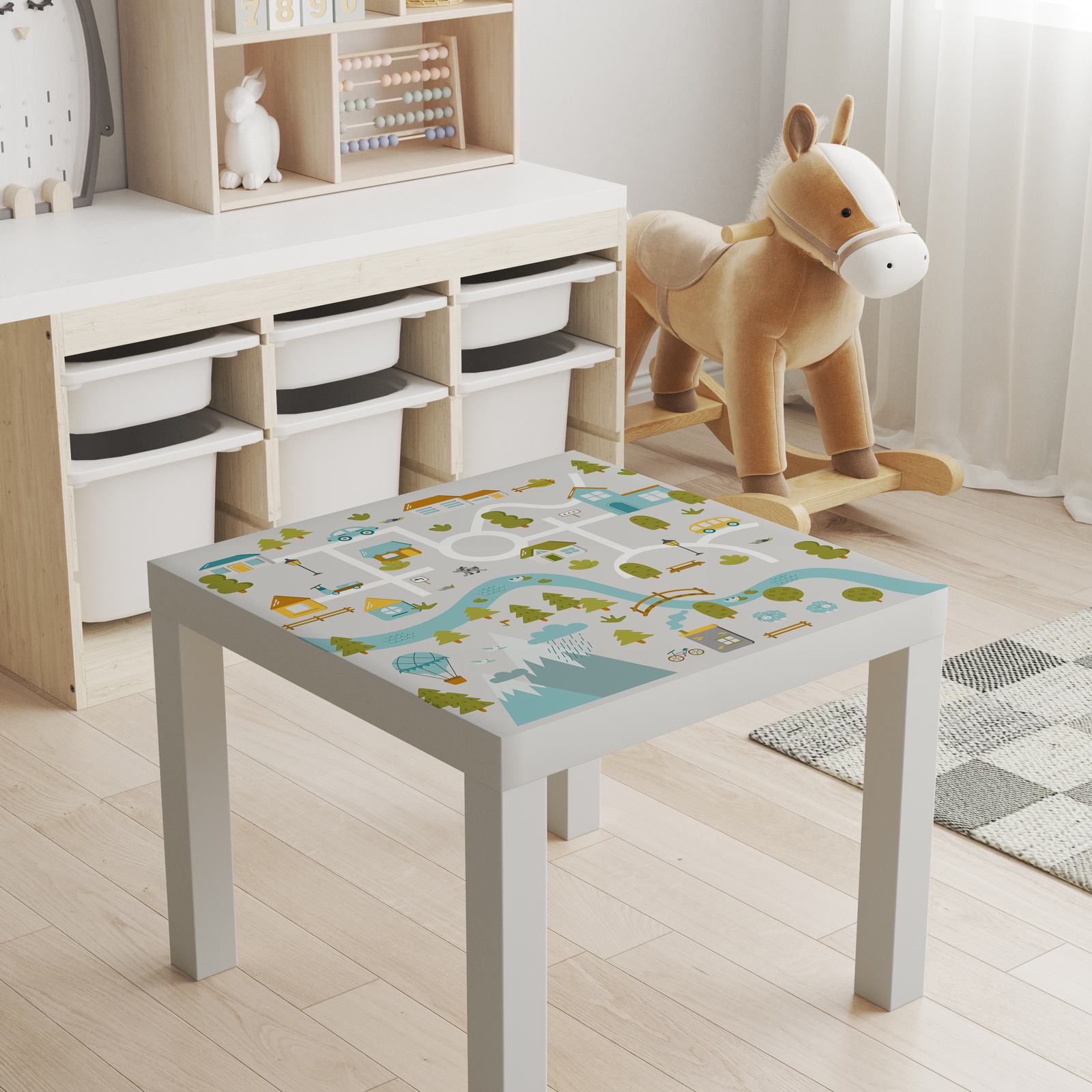 Zelfklevende Sticker – Lack Tafelblad Decal / Speelse Kaart