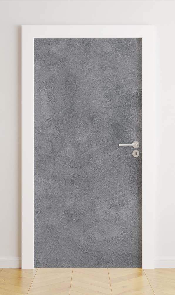 Deurstickers - Grijze Steenstructuur / Peel and Stick