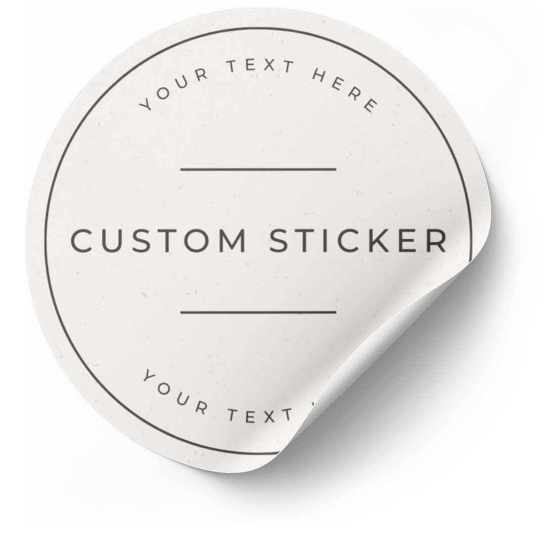 Aangepaste Ronde Sticker