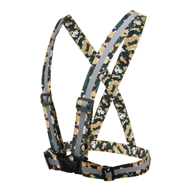 Reflecterende Vest Camouflage Groente