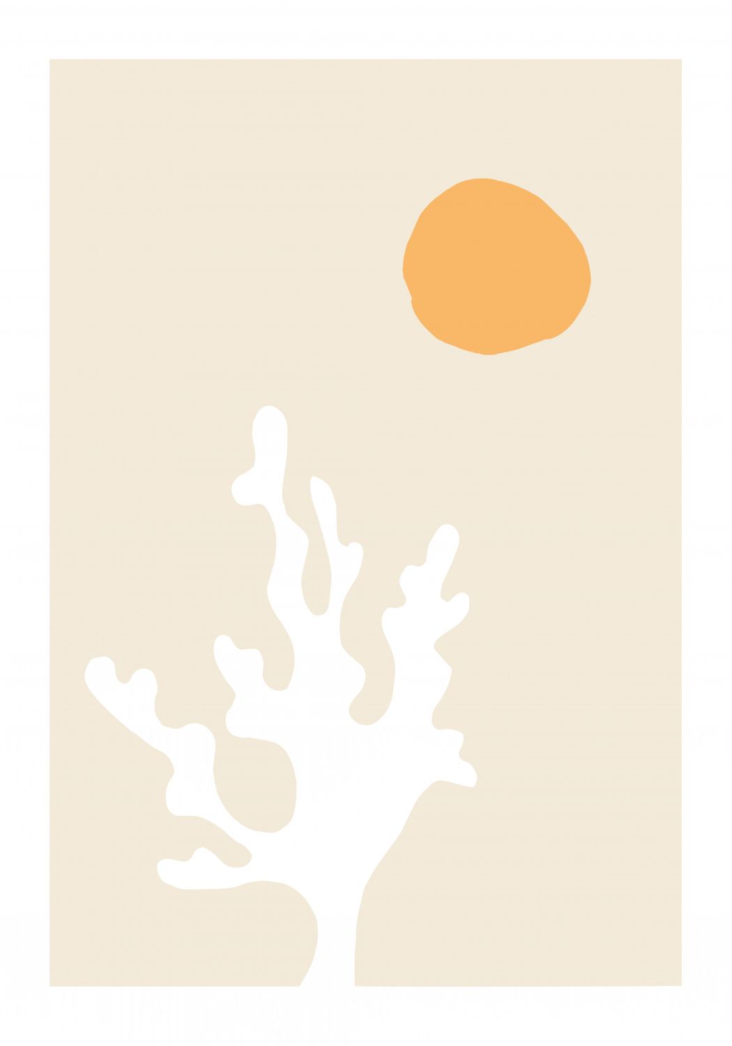 Poster - Abstract Koraalontwerp