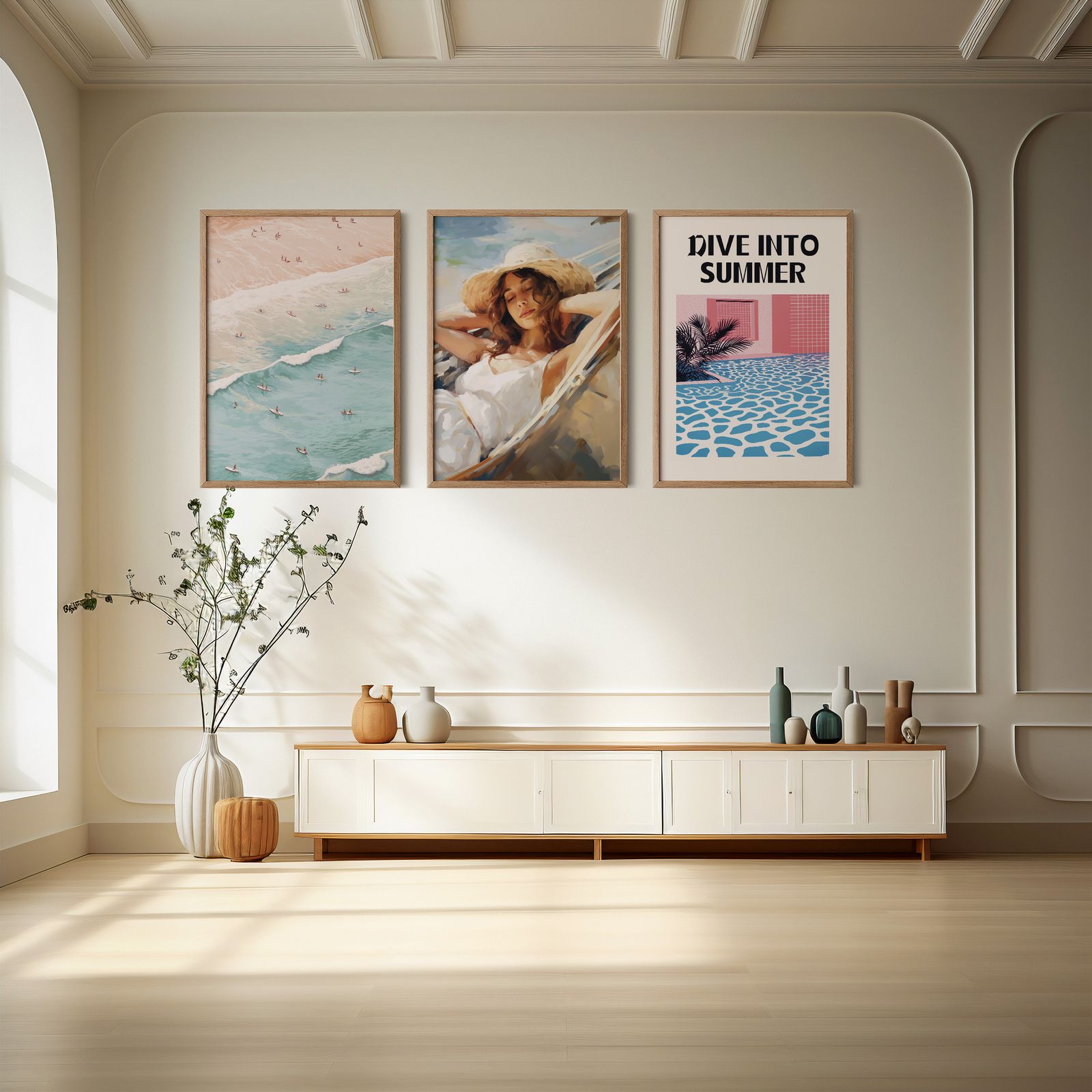 Poster - Summer Vibes Collectie / Set van 3