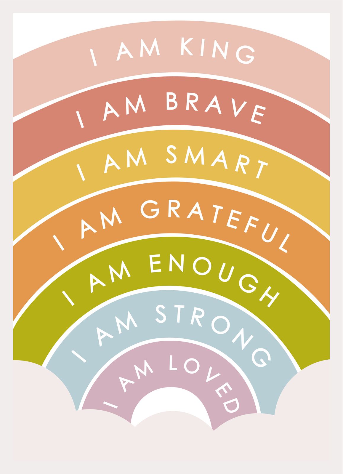 Poster - Inspirerende Regenboog