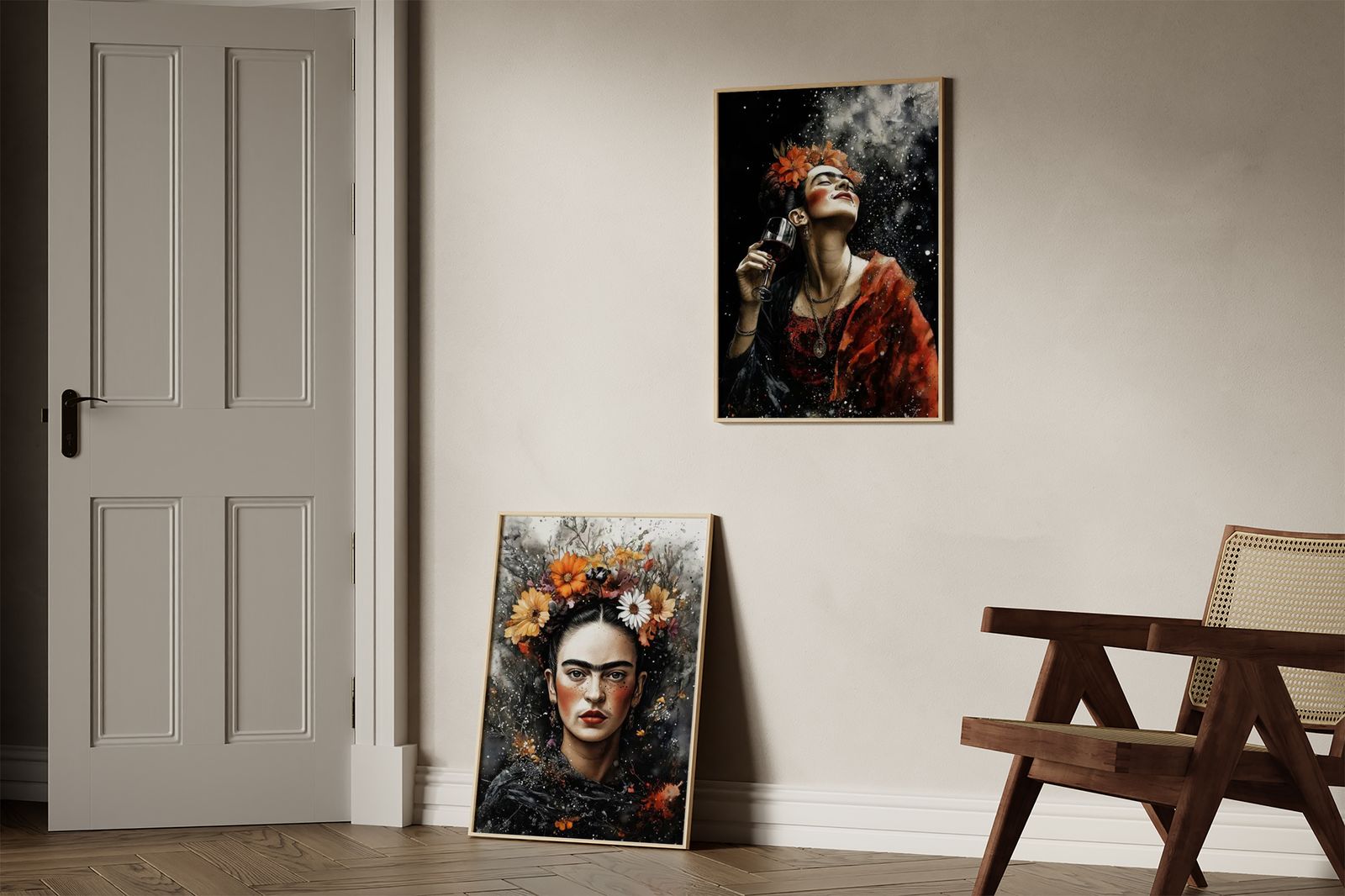 Poster - Frida Kahlo Eerbetoon / Set van 2