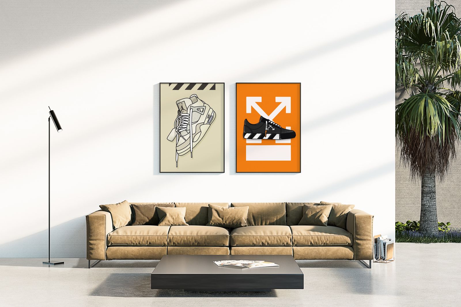 Poster - Sneaker Art Collection / Set van 2