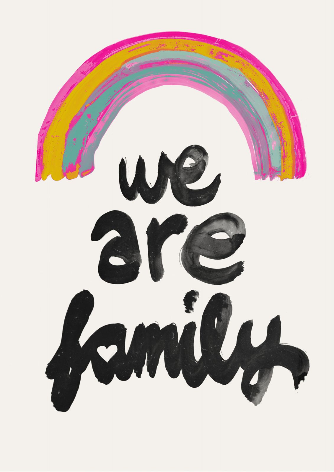 Poster - Wij zijn familie