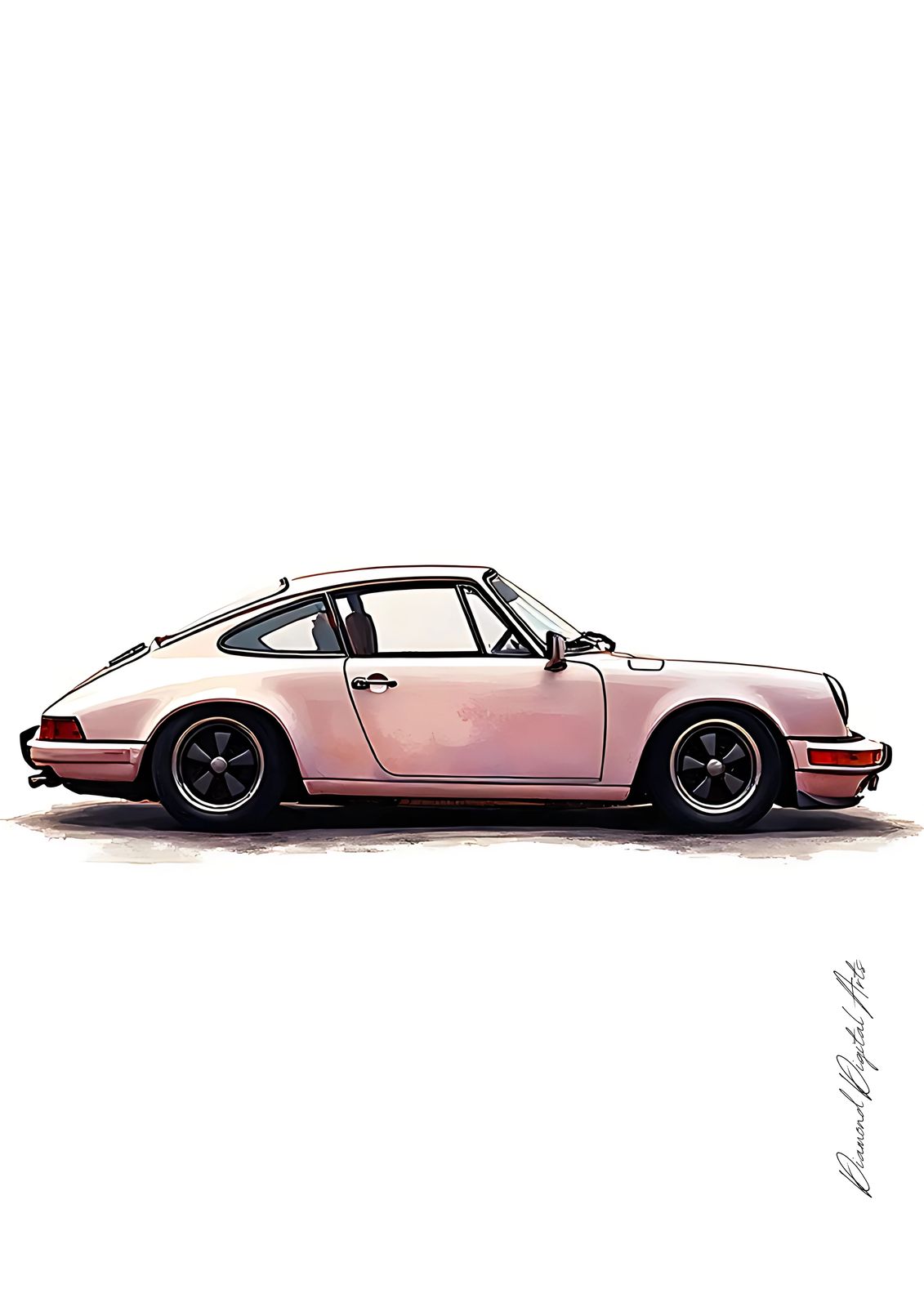 Poster - Klassieke Autobehang