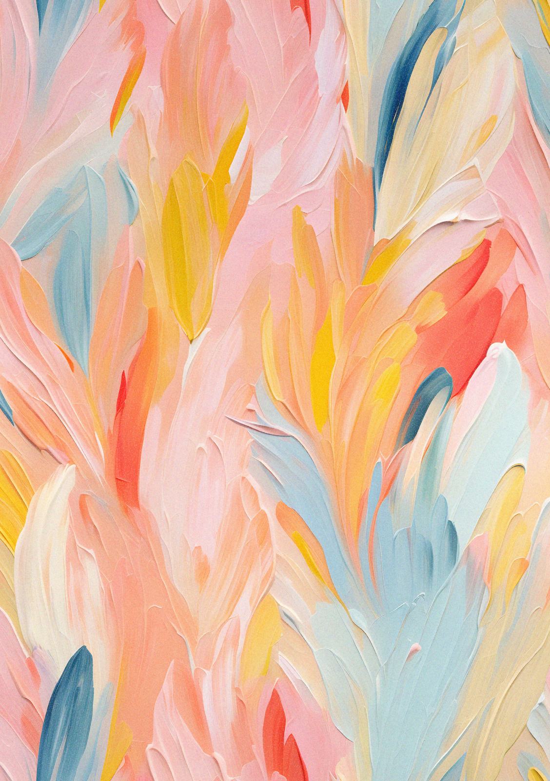 Poster - Kleurrijke Abstractie