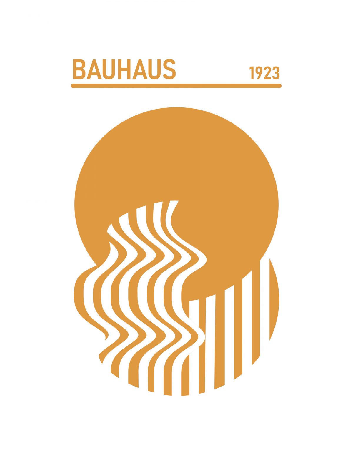 Poster - Bauhaus 1923