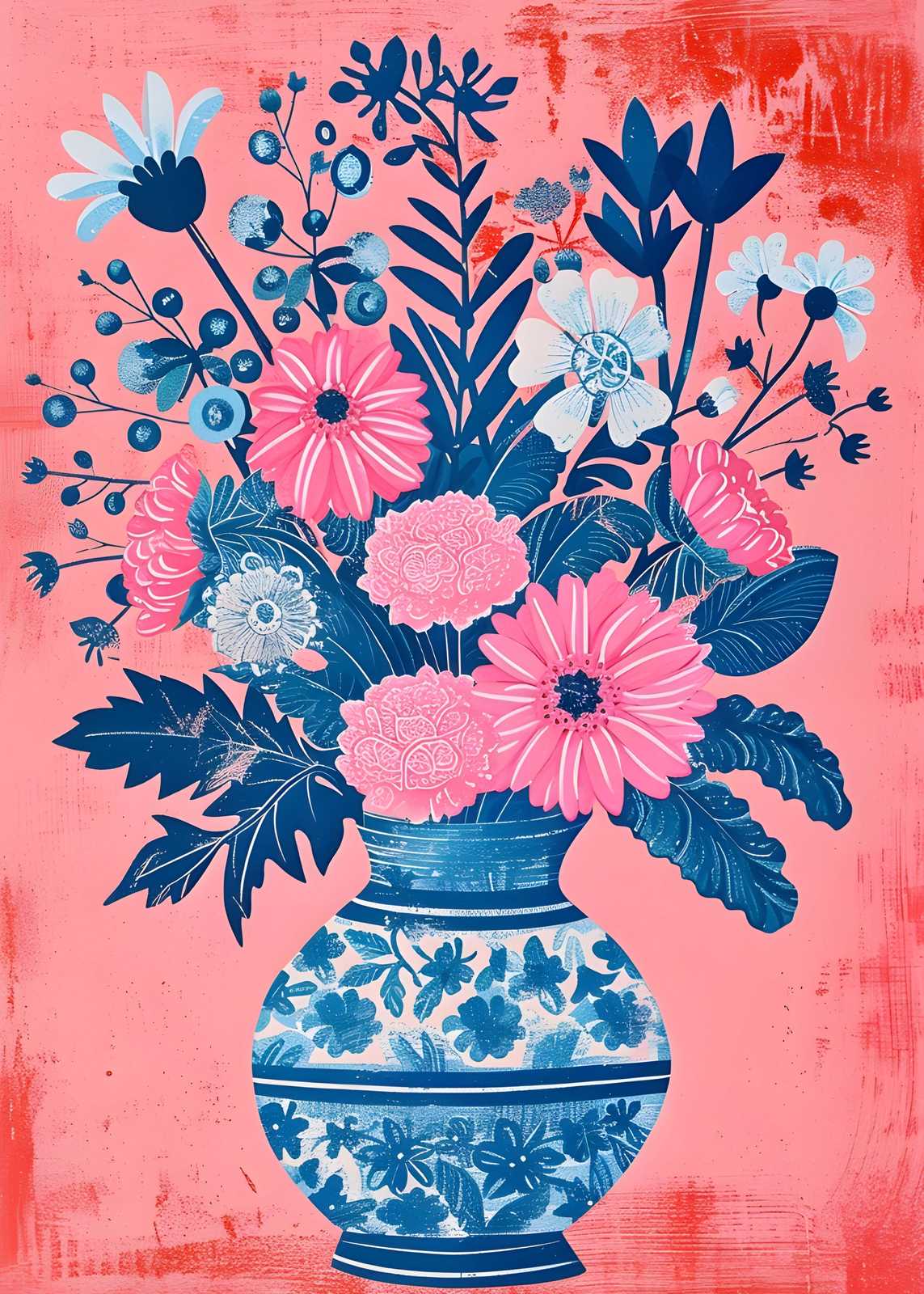 Poster - Bloemenvse