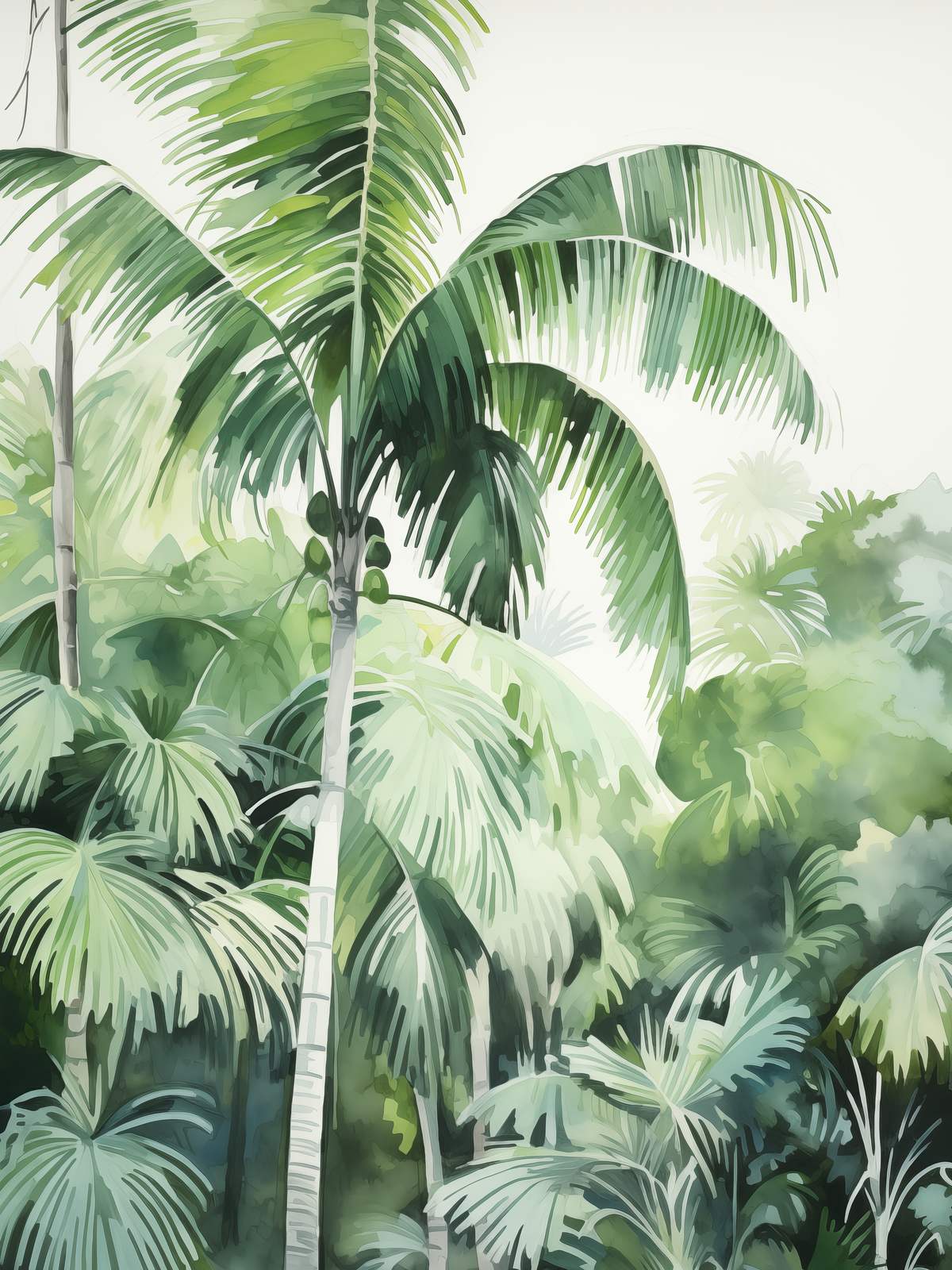 Poster - Tropische junglekunst