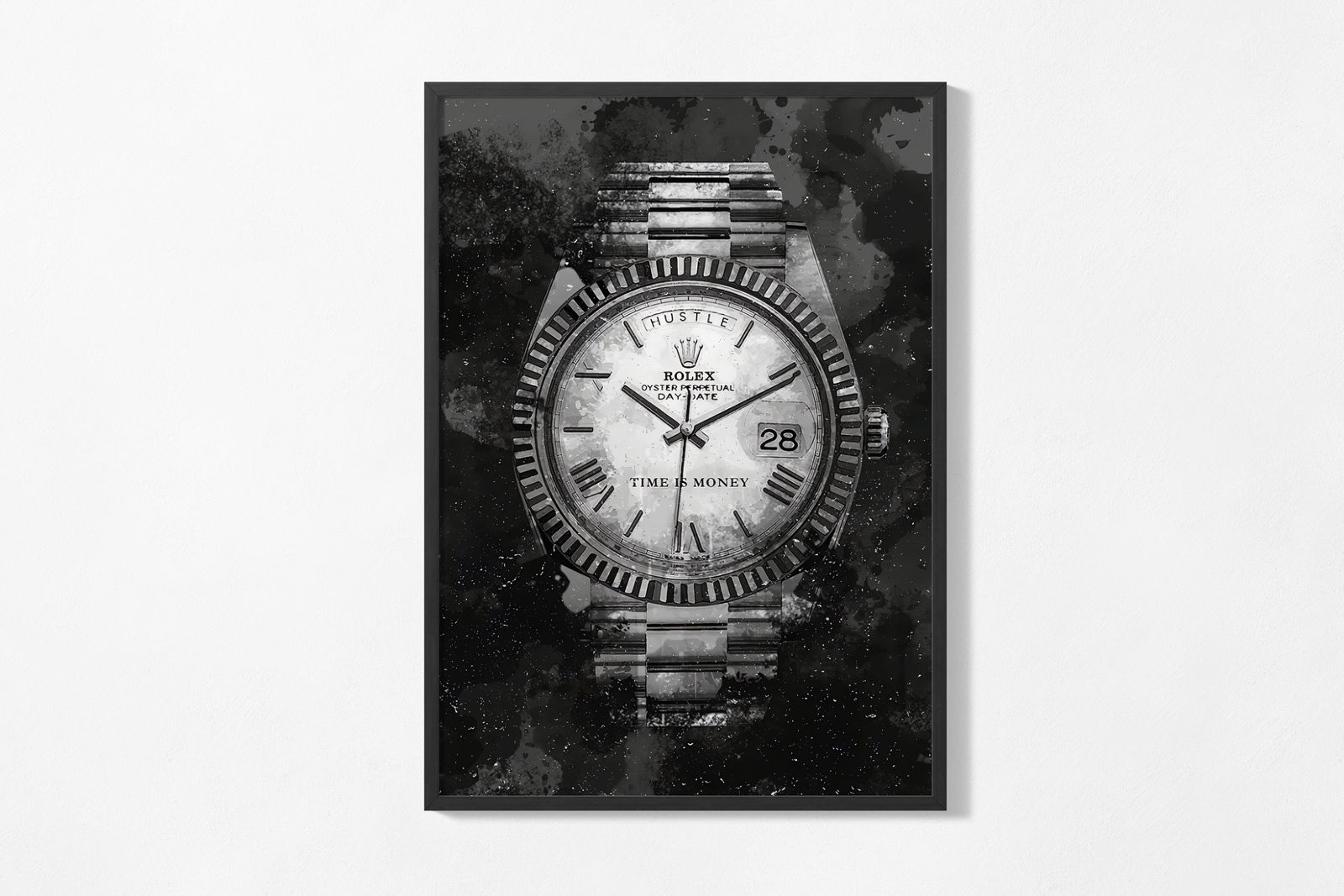 Poster - Rolex horloge ontwerp