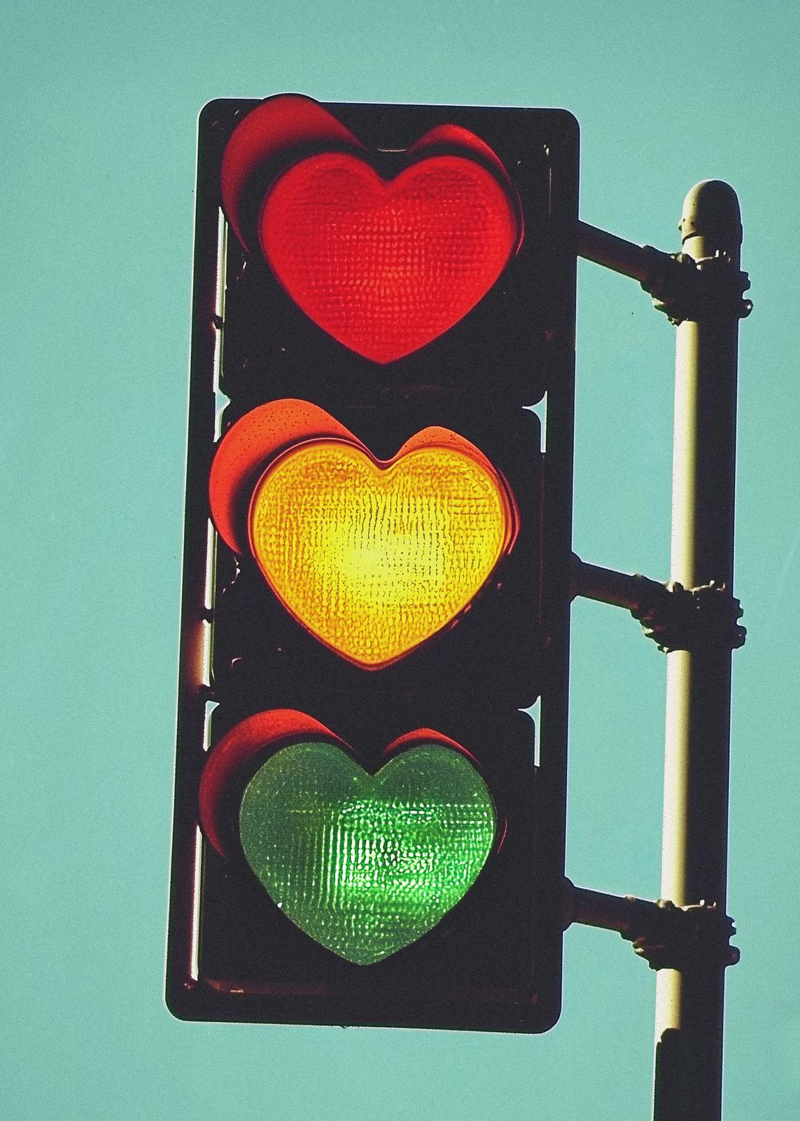Poster - Verkeerslicht Harten