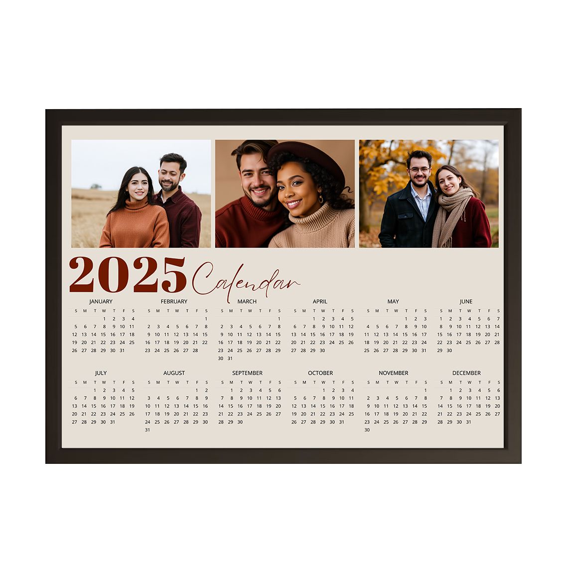 Persoonlijke poster - 2026 Kalender