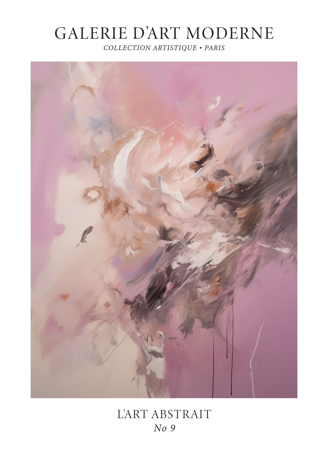 Poster - L'Art Abstrait No. 9