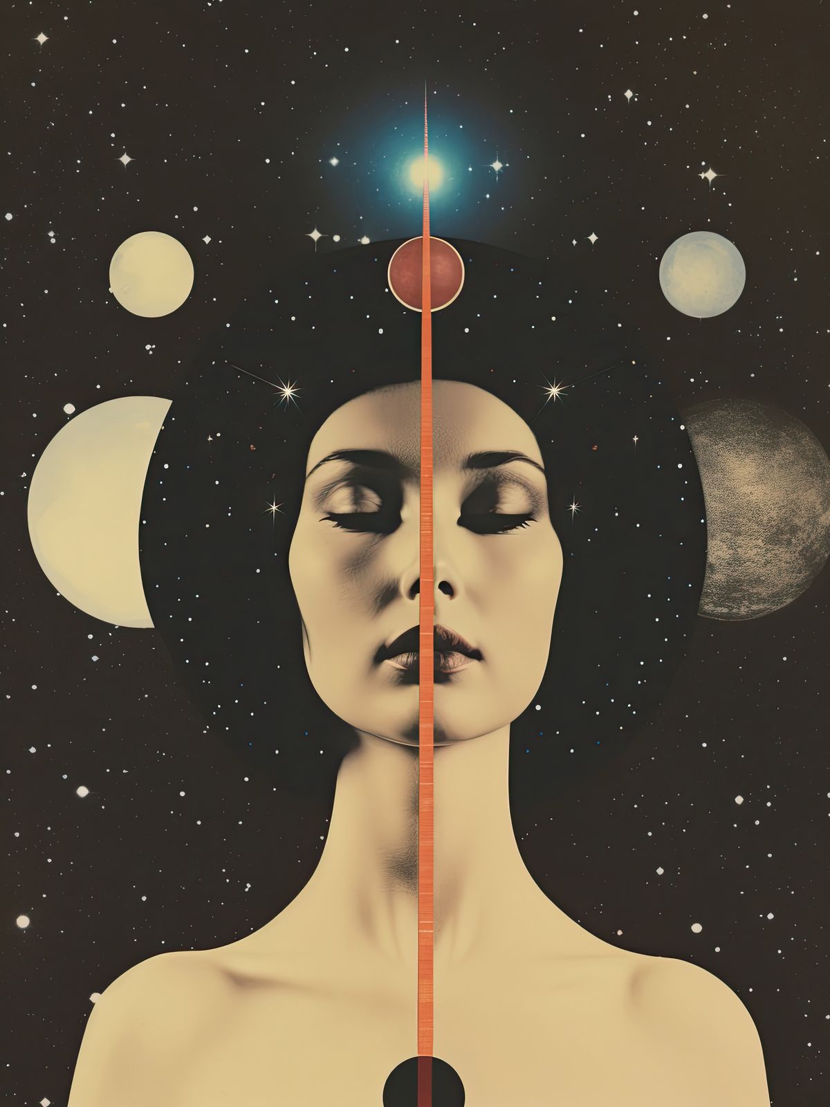 Poster - Kosmisch Portret