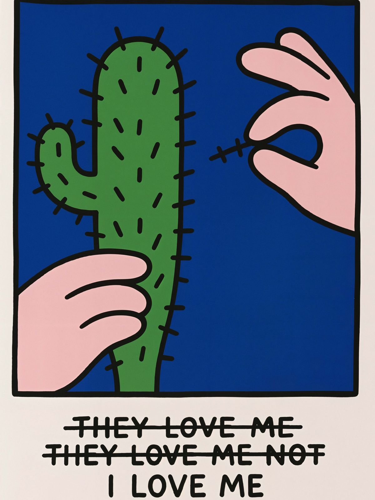 Poster - Cactus Liefde