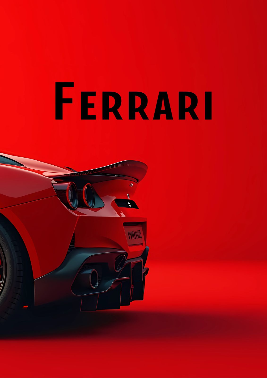 Poster - Ferrari Autoposter