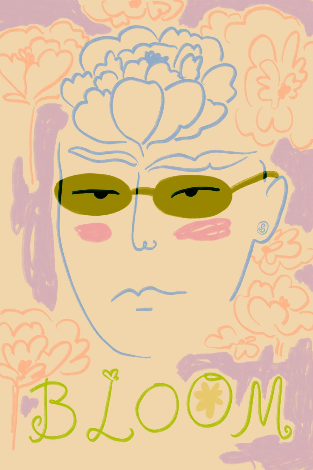 Poster - Bloom Kunst