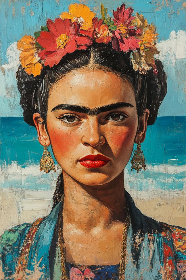Poster - Frida Kahlo Portret