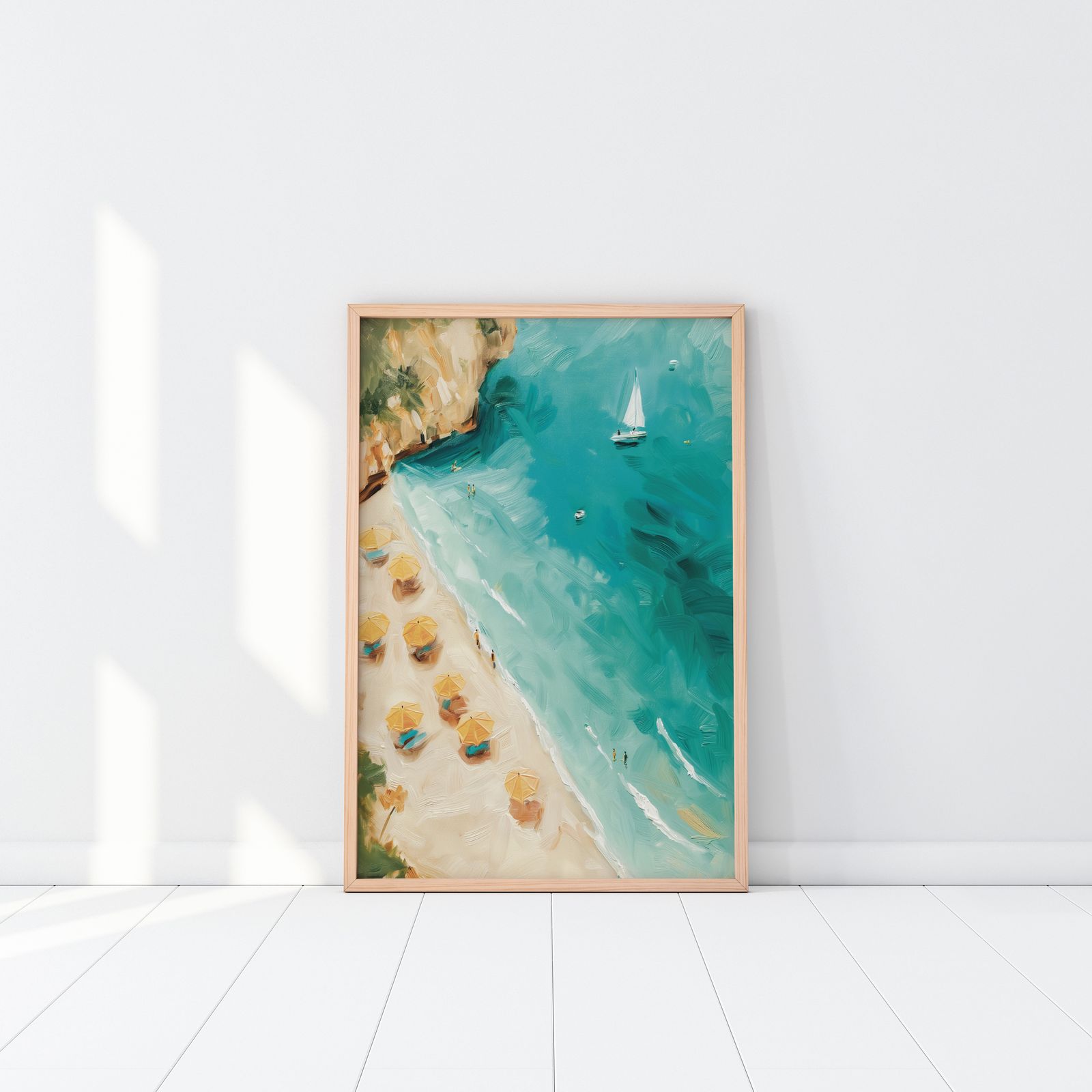 Poster - Strand Sereniteit