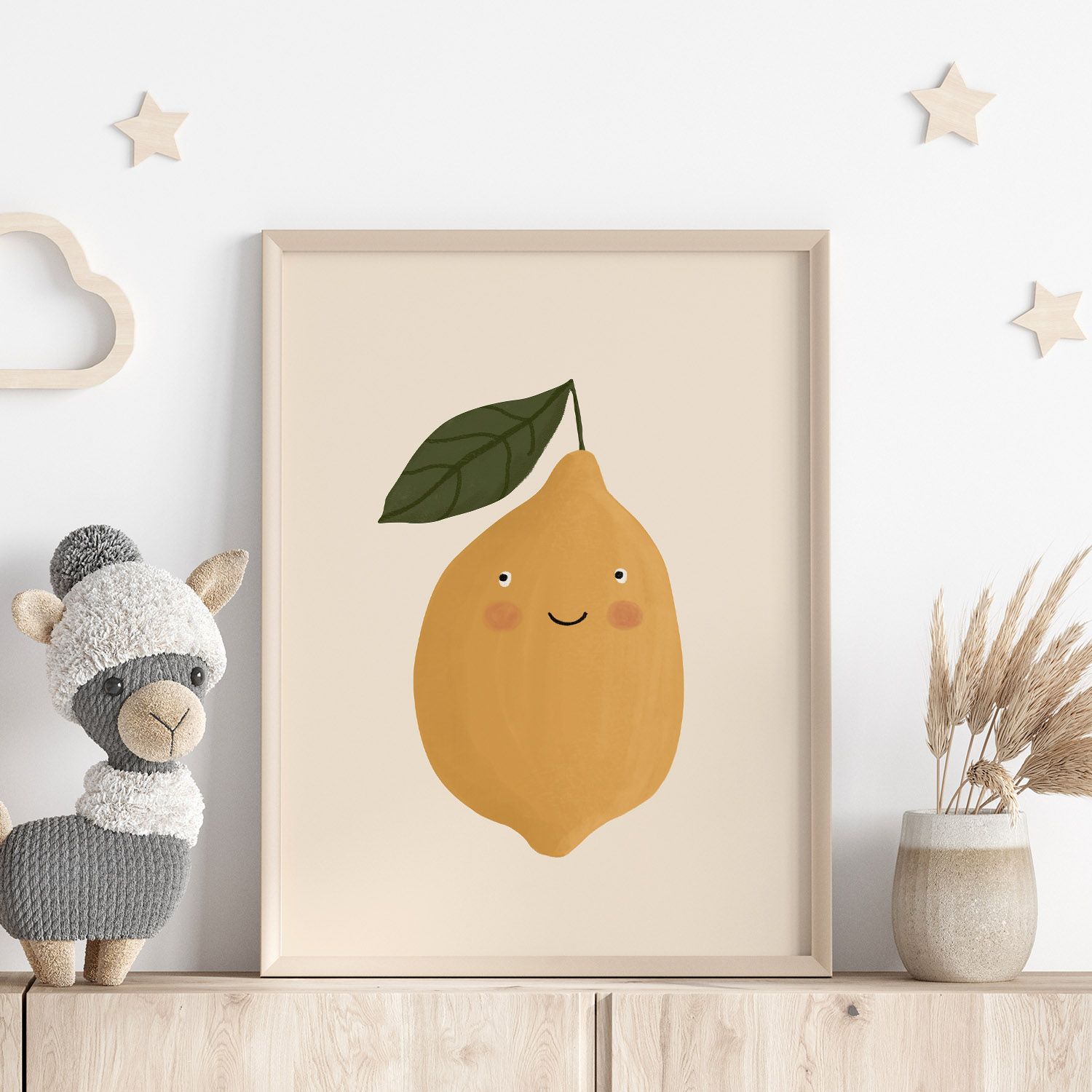 Poster - Schattige Citroen