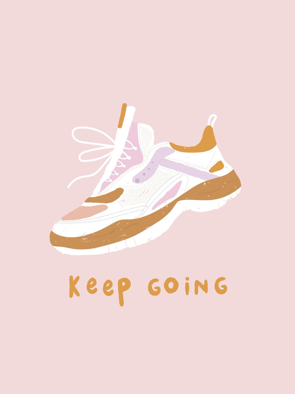 Poster - Motiverende Sneaker