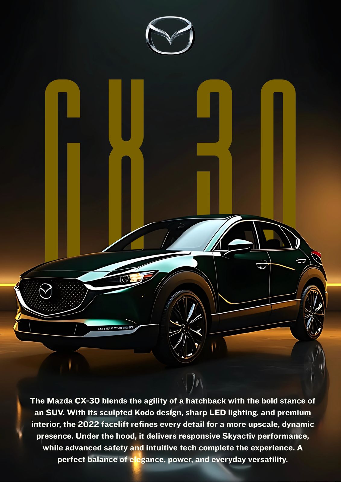 Poster - Mazda CX-30