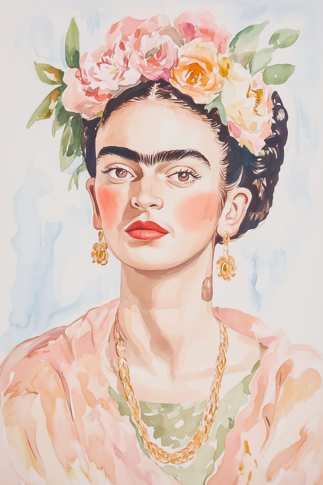 Poster - Frida Kahlo Portret