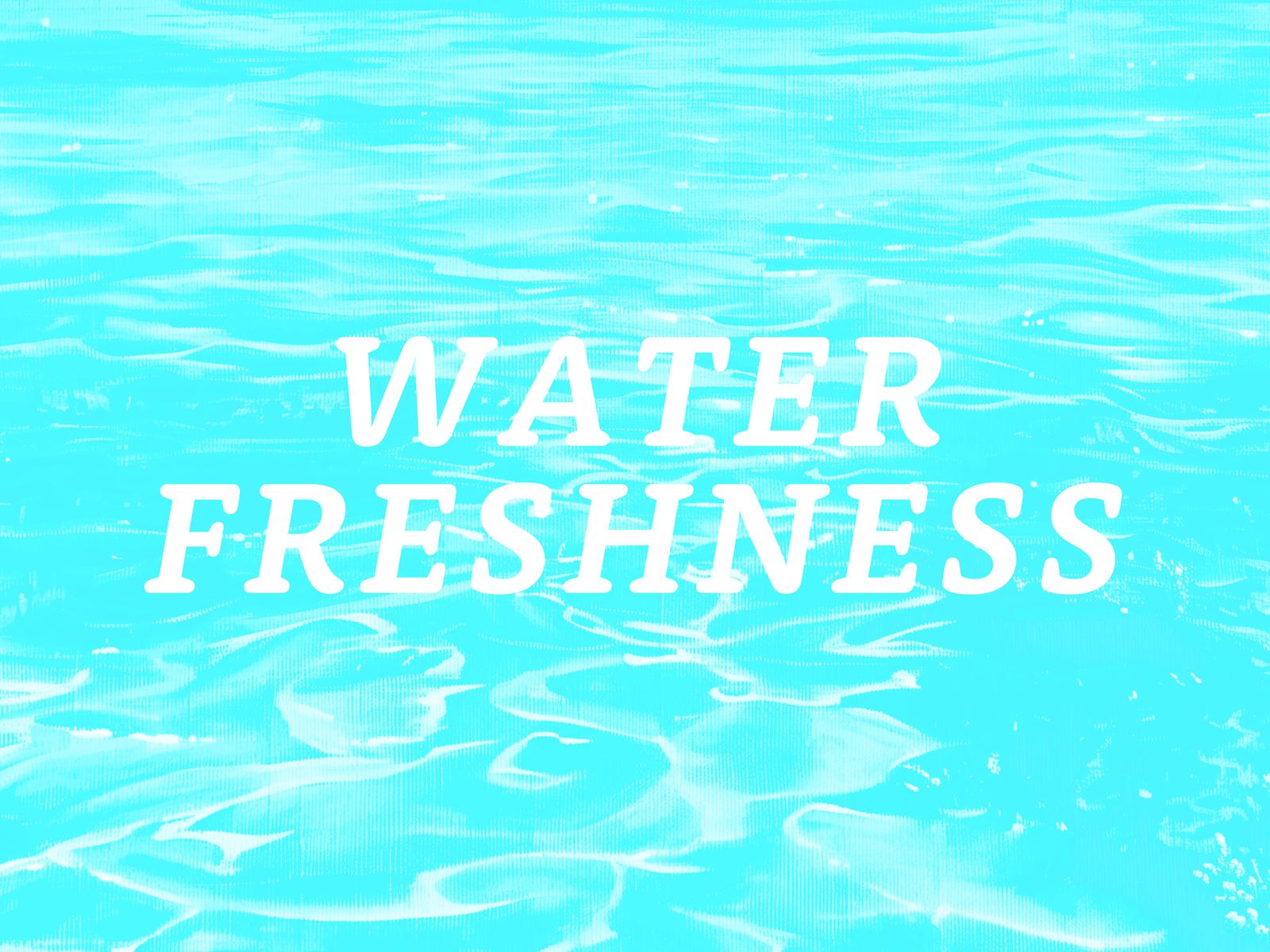 Poster - Water Frisheid