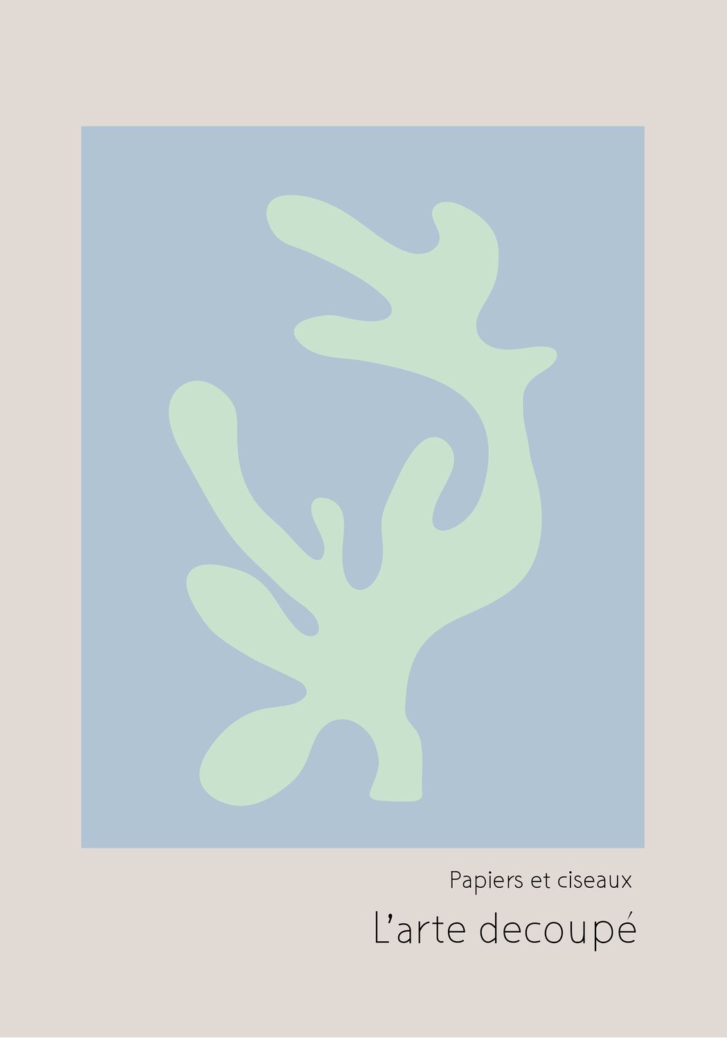 Poster - L'arte Decoupé