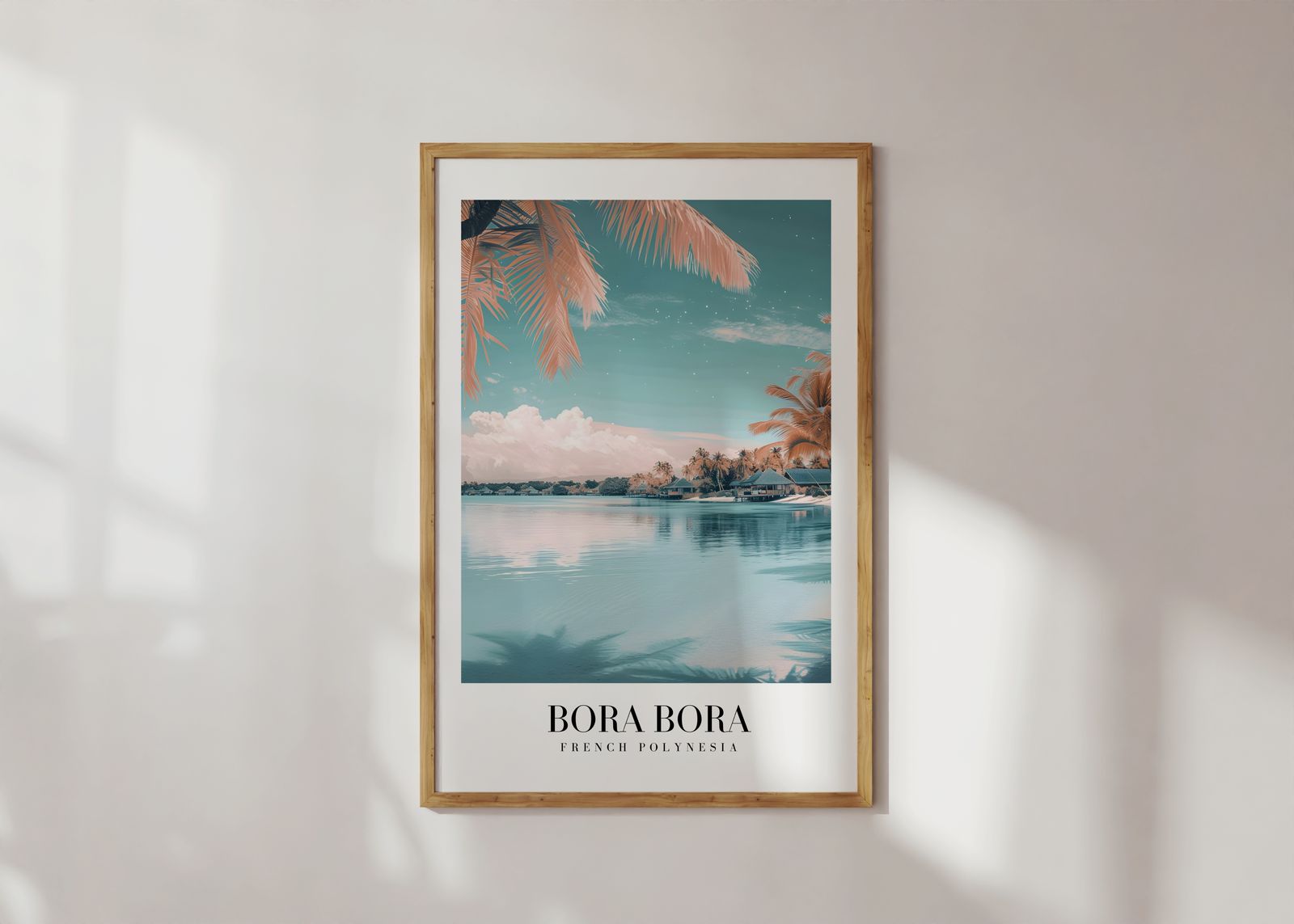 Poster - Bora Bora Frans-Polynesië