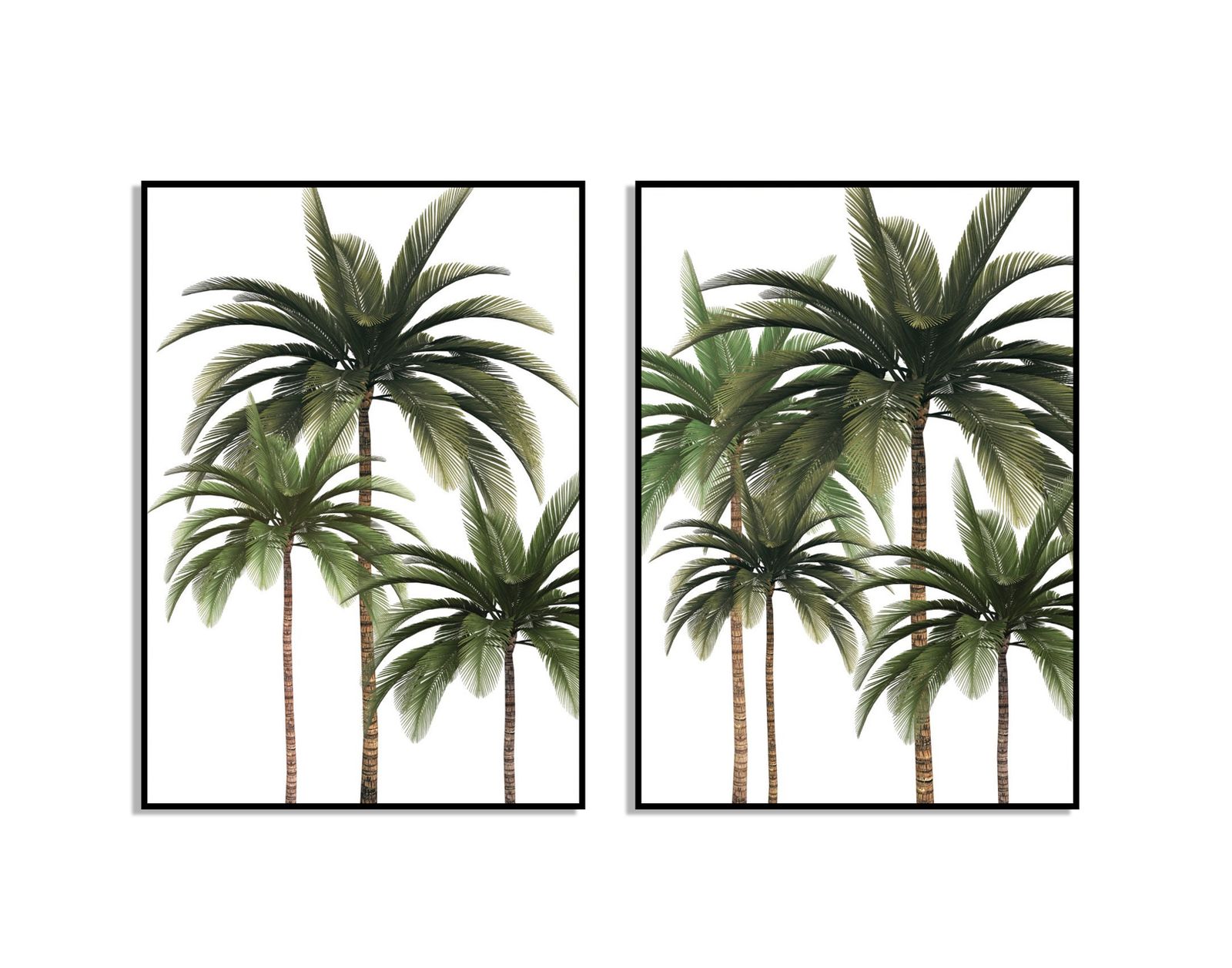 Palm Boom Poster - Set van 2