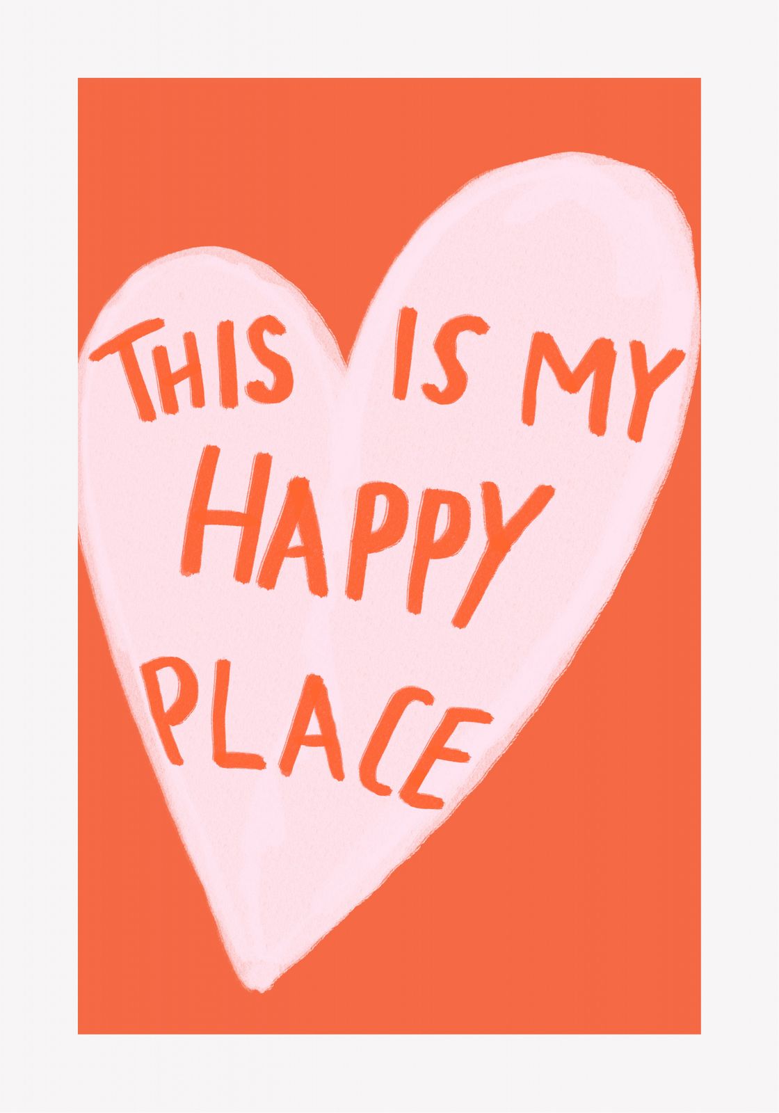 Poster - Mijn Gelukkige Plaats