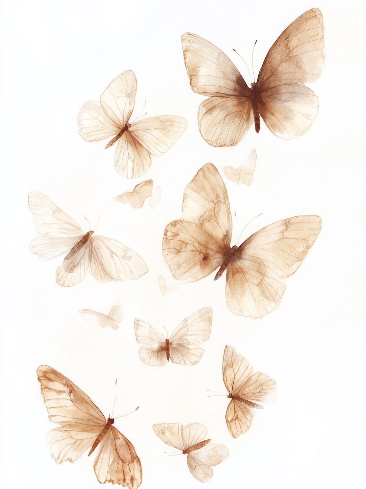 Poster - Vlinderharmonie