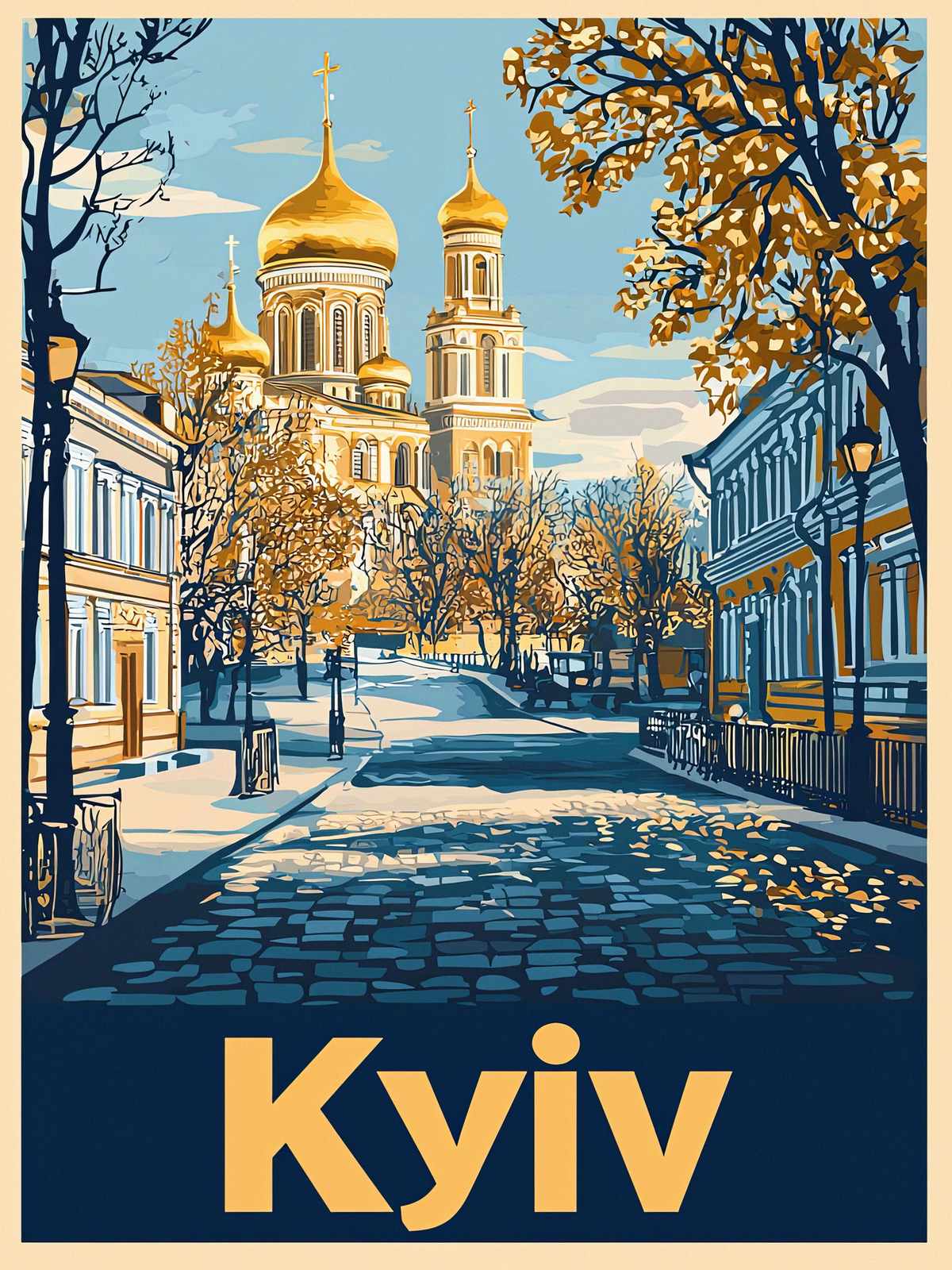 Poster - Kiev Architectuur