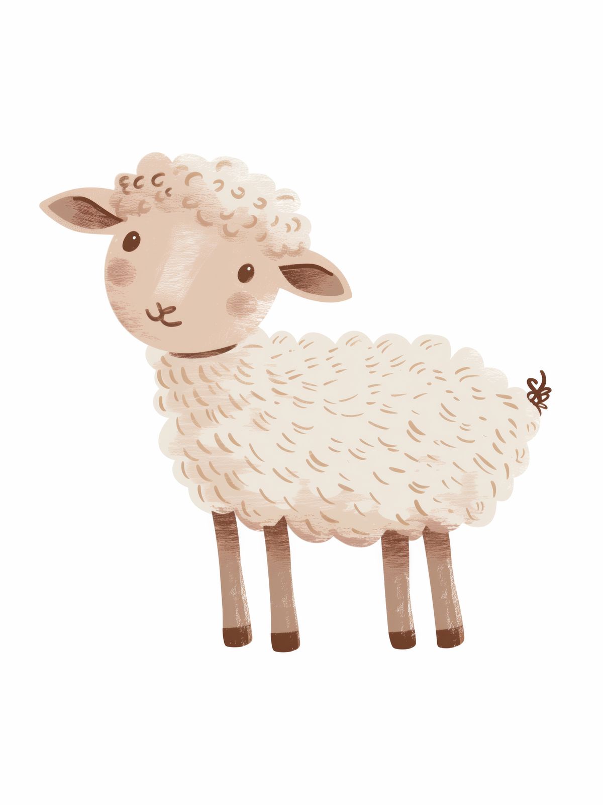 Poster - Speelse Schaap