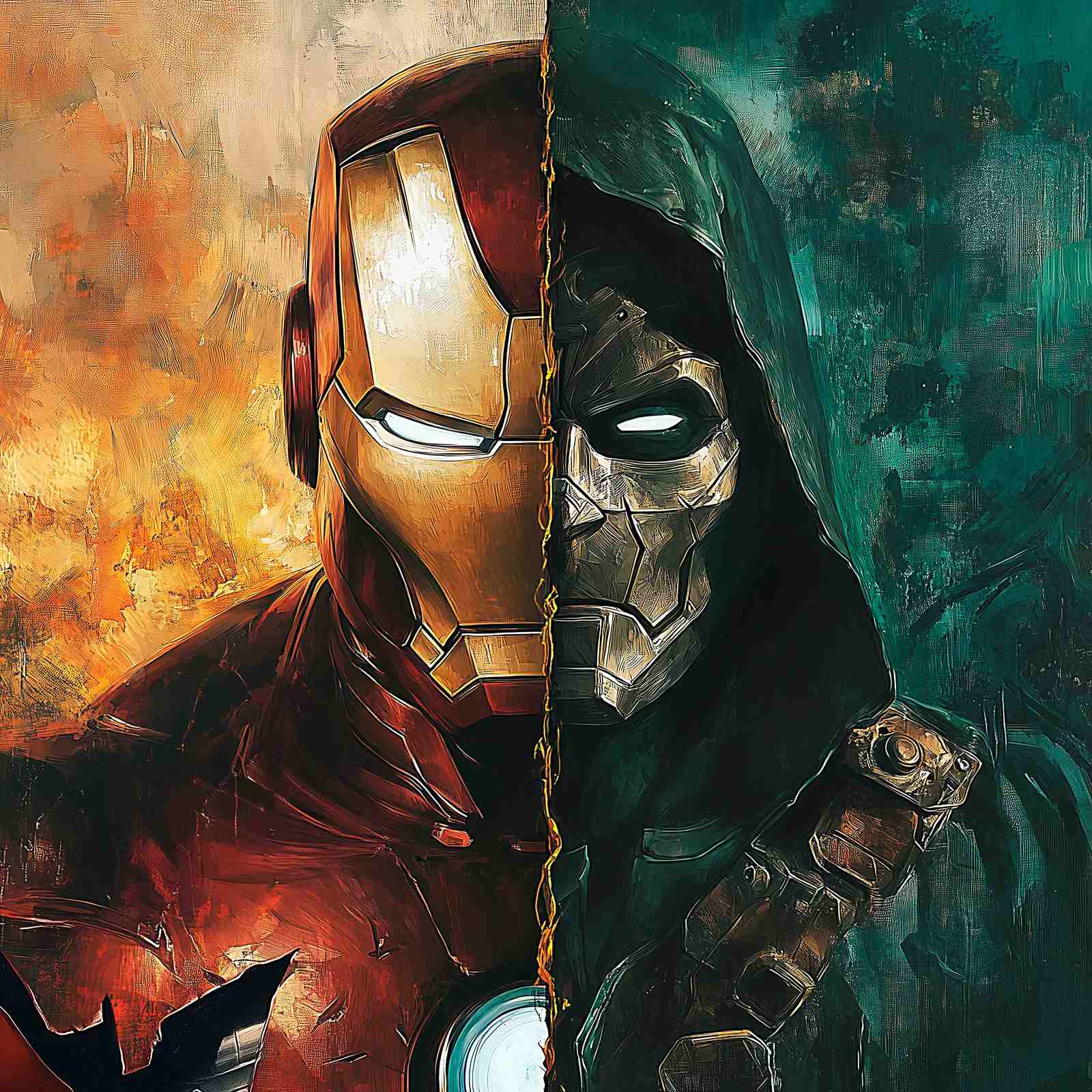 Poster - Iron Man en Doom