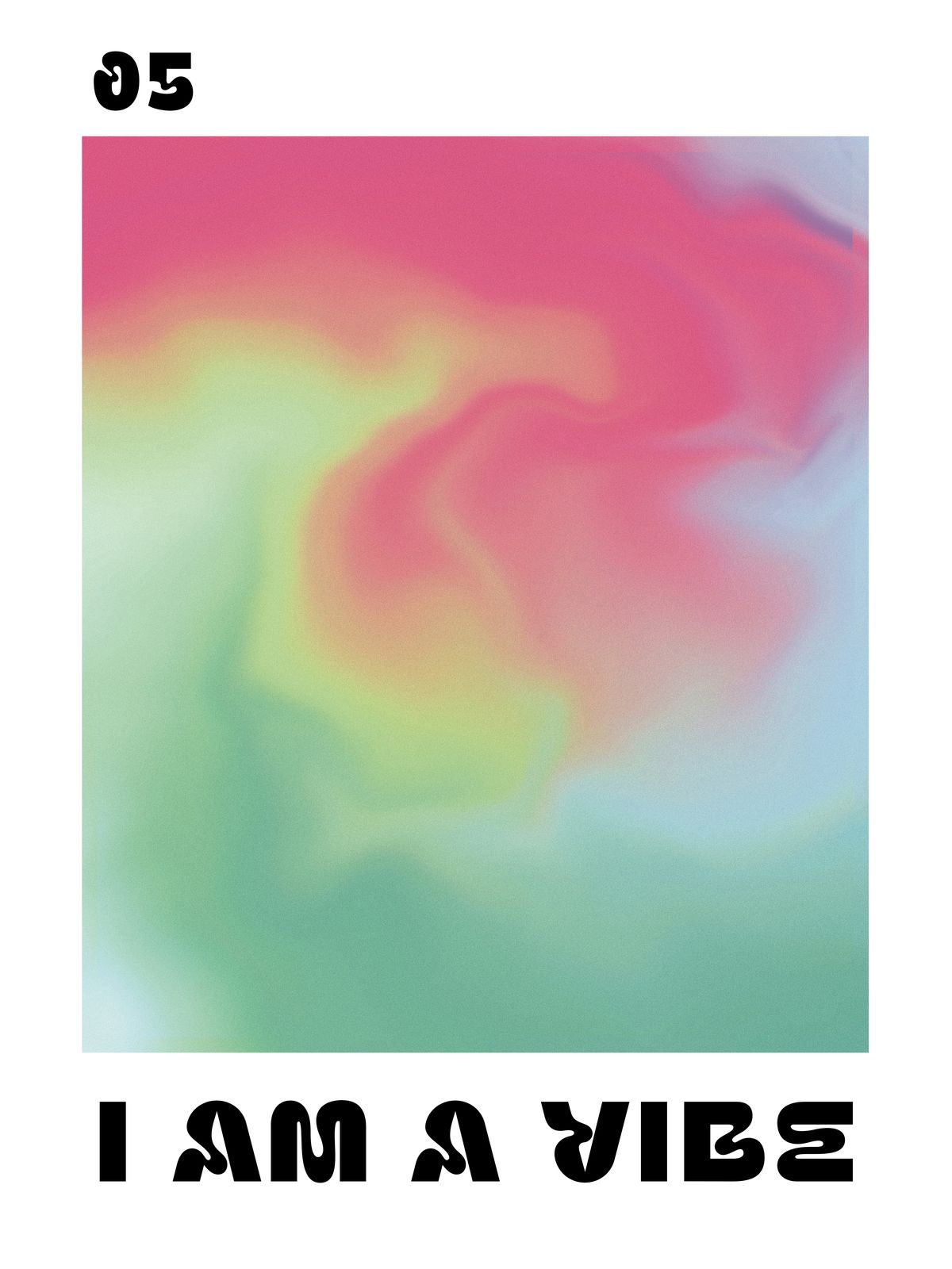 Poster - Ik Ben een Vibe