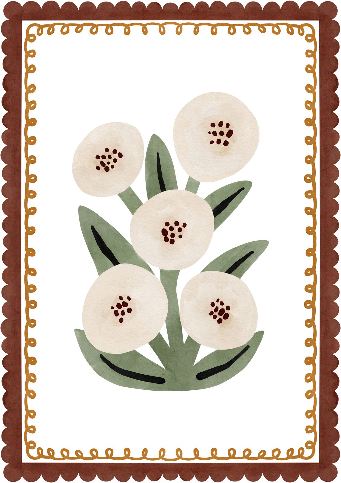 Poster - Bloemenkunst