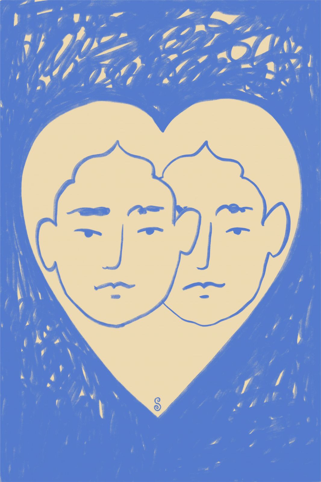 Poster - Hart Gezichten