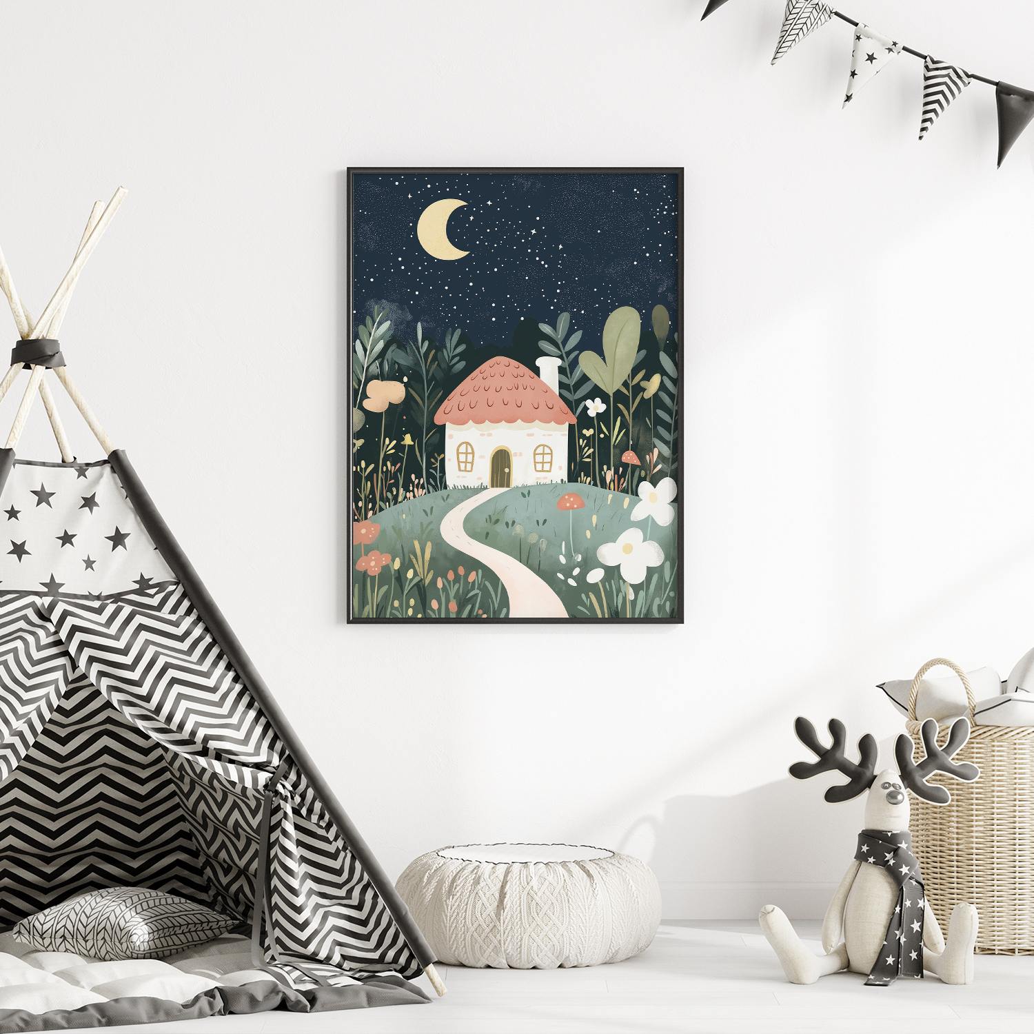 Poster - Dromerige Woning