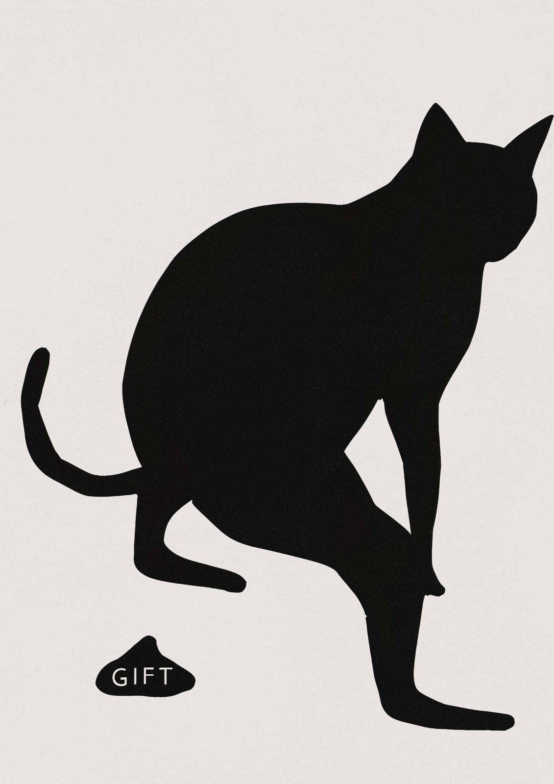 Poster - Katten Silhouet